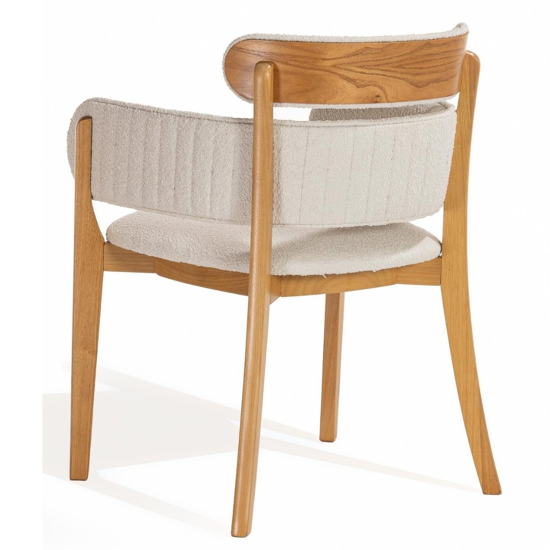 Cadeira Prada com Encosto Superior Laminado - Encosto Anatômico